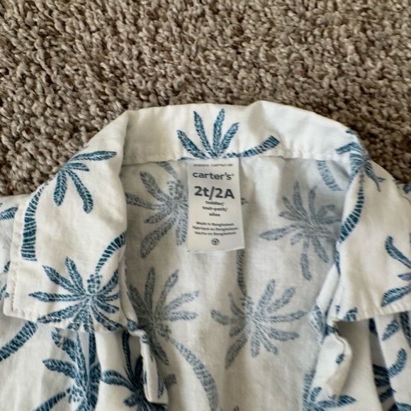 Toddler Boy’s Carters Button Downs - Picture 3 of 3
